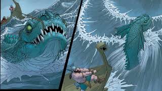 Thor vs Midgardschlange  Jörmungandr  Nordischen Mythologie [upl. by Leede213]