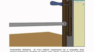 Montaż ościeżnicy regulowanej  PORTA DRZWI [upl. by Parsons]