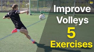 5 Exercises To Improve Volleys And Score More Goals [upl. by Nylyahs]