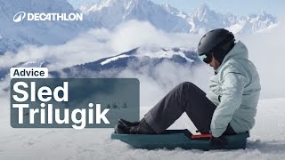 TUTORIAL  How to use your TRILUGIK sled   DecathlonQUECHUA [upl. by Tomi]