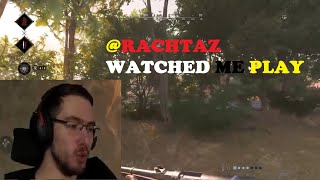 RACHTAZ Watched my video Live on Stream  Reaction Video [upl. by Hahnke]