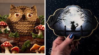 Beautiful Decorated Cookie Ideas  Nature Scenes [upl. by Eelyac432]