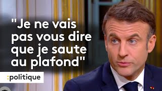 Emmanuel Macron défend la loi immigration [upl. by Atinrehs]