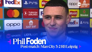 quotITS THE WORST IVE SEEN USquot 😅  Phil Foden  Man City 32 RB Leipzig  Champions League [upl. by Johann793]