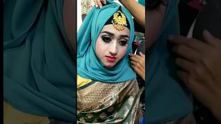 Hijab tutorial with layerss  new hijab style  hijab tutorial for college  hijab style shorts [upl. by Anitnelav]