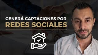 CLASE de como CAPTAR por REDES SOCIALES para ASESORES INMOBILIARIOS [upl. by Anderea]