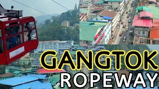 Gangtok Ropeway Experience Vlog  Ropeway in Gangtok  Ticket Price Ropeway Timings  Sikkim [upl. by Enedan]