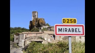 ARDÈCHE  CASCADE et VILLAGE de MIRABEL [upl. by Schild963]