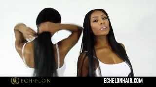 Long Flowing Hair  Echelon Hair Nature Straight [upl. by Chery]