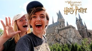 Hogwarts amp Hogsmeade Vlog at the Wizarding World of Harry Potter with Tessa Netting [upl. by Annig97]