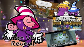 VIVIAN VOICE REVEAL More Paper Mario TTYD Screenshots  Analysis [upl. by Aynor]