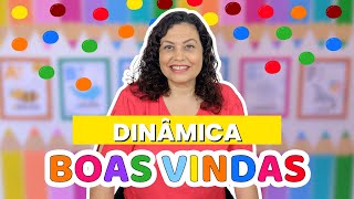 DINÂMICA PARA BOAS VINDAS  Volta às Aulas [upl. by Andrej]