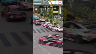 Chaos At The Start Of The 2024 World TCR Macau Guia Race [upl. by Keyte]