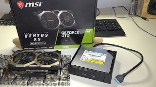 Umbau meines OBS  Rechners Update Teil 2  Funktioniert die GTX 1650 [upl. by Llesirg]