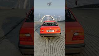 BMW E35 mega ramp coches beamngdrive simulation gaming bmw [upl. by Sosthena]