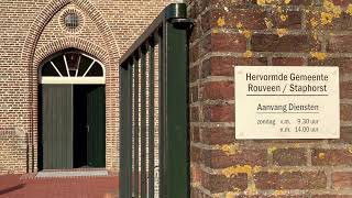 Hervormd Rouveen Staphorst  15 september 2024  0930  Ds JW Verboom Apeldoorn [upl. by Noonan]