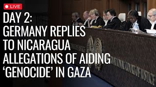 ICJ Hearing LIVE  Hearings Continue In Nicaragua’s Case Against German Aid To Israel  TN World [upl. by Inaffit]