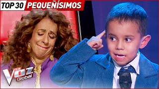 Los niños más PEQUEÑOS que han pasando por La Voz Kids [upl. by Anica158]