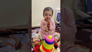 Brain development games for one year baby my 12month old baby [upl. by Atterys]