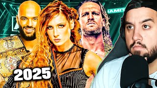 Becky Lynch TV Deals amp More AEW Predictions for 2025 [upl. by Hulburt112]