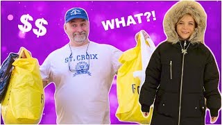 DAD BUYS MY OUTFITS CHALLENGE  SoCassie [upl. by Sophi]