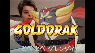 Goldorak la légende dActarus générique guitare tuto  tab [upl. by Tommie430]