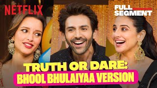 Kartik Aaryan Triptii Dimri Vidya Balan’s HILARIOUS Round Of Truth Or Dare🤣 Ft Sunil Grover [upl. by Salem626]