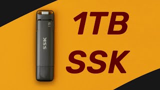 1TB SSK SD301 SSD Review [upl. by Notsur622]