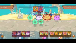 Axie infinity Game play Termi dyno  Vs Termi allergic reaction [upl. by Jochbed62]