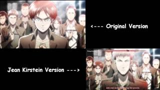 Attack on Titan OVA  Opening Comparison [upl. by Aytak]