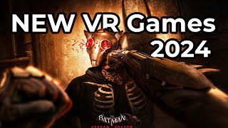 Best NEW Upcoming VR Games In 2024 [upl. by Leddy]