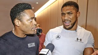 HOW IS HE GONNA ACCUSE ME THEN GET CAUGHT UP  Anthony Joshua HITS BACK AT WHYTE [upl. by Roeser341]