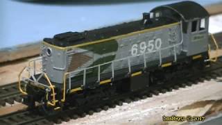 N SCALE REVIEW OF ATLAS ALCO S2 SWITCHER [upl. by Beghtol735]