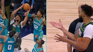 NO CALL ON KATS LAST SHOT Final 200 UNCUT  Hornets vs Timberwolves  January 22 2024 [upl. by Derick]