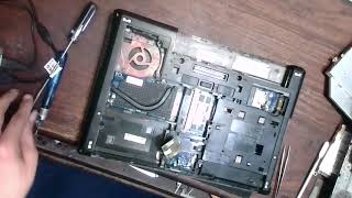 hp elitebook 6460b motherboard Disassembling [upl. by Alleuqahs227]