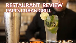 Restaurant Review  Papis Cuban and Caribbean Grill  Atlanta Eats [upl. by Kienan]