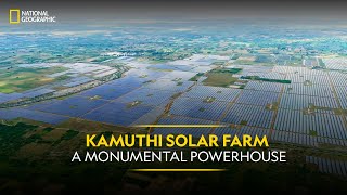 Kamuthi Solar Farm  A Monumental Powerhouse  India from Above  हिन्दी  National Geographic [upl. by Atis69]