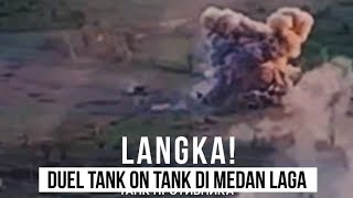 Keroyokan 1 Tank dan 2 IFV Rusia Vs 1 Tank Ukraina [upl. by Dennis198]