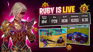 RUBY IS LIVE 🔥 PUBG MOBILE LIVE [upl. by Merill]