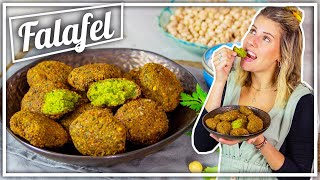 selbstgemachte Falafel  so knusprig und einfach  Felicitas Then [upl. by Enawd]