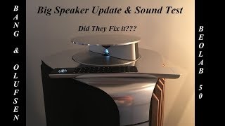 Bang amp Olufsen Beolab 50 Update did they fix it Demo and Sound Test too [upl. by Nattirb39]