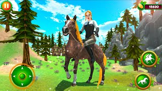 Wild Horse Simulator Jungle  New Games  Download Now  Android GamePlay [upl. by Aneles982]