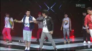 090726 2PM 10 Points Out Of 10 人氣歌謠 MC Special Stage [upl. by Anoniw]