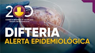 DIFTERIA ALERTA EPIDEMIOLÓGICA [upl. by Atnauqal437]