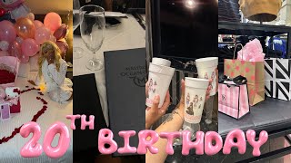 My 20th Birthday Vlog ♡ maintenance  shopping celebration  more [upl. by Enelime]