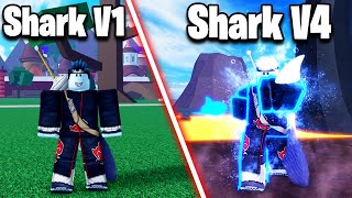 Going From Noob To Awakened SHARK V4 In One Video Blox Fruits [upl. by Bucky]