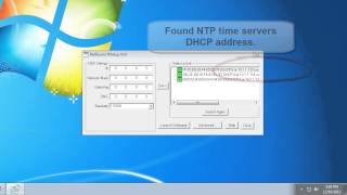 NTP Network Time Server Setup Windows 7 [upl. by Hara84]