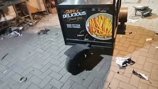 Fries Food Cart Ware Cheap Price With Bike Attachment Available in Pakistan 0300 6955566 [upl. by Otilopih30]