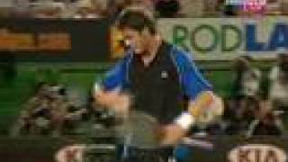 Marat Safin vs Roger Federer AO 2005 [upl. by Adnarem]