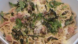 Pasta Carbonara Recipe [upl. by Eanyl]